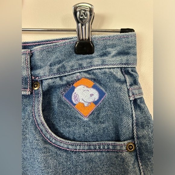 Vintage Snoopy High Rise Denim Shorts - Picture 5 of 11